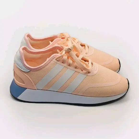 adidas | Shoes | Adidas N5923 Womens Size 7 Coral Pink White Blue Running  Shoes Sneakers | Poshmark
